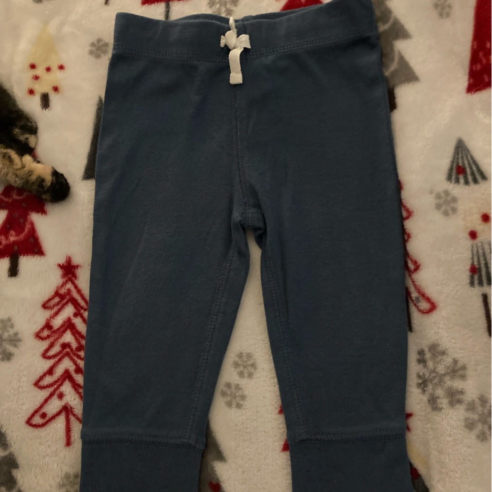 Carters blue cotton bottoms